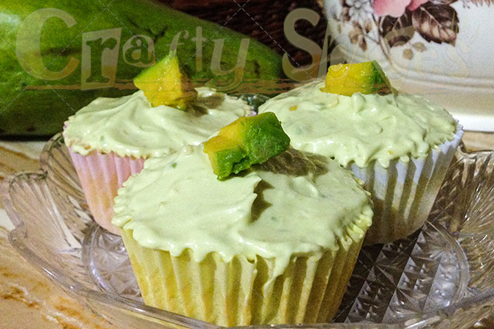 Avocado Cupcake