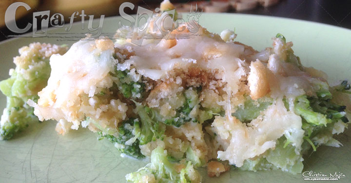 Microwave-Oven Broccoli Casserole 