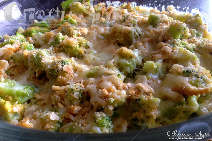 Microwave-Oven Broccoli Casserole 