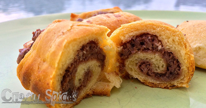 Chocolate Mini Crescent Rolls