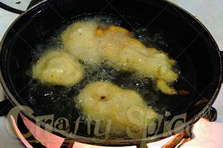 Fried Fish - frying the fish 