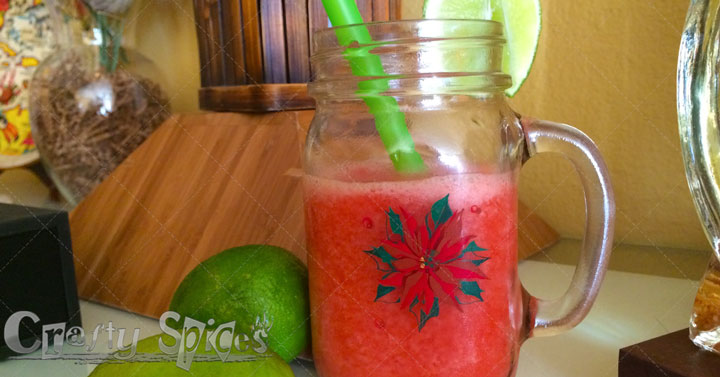 Refreshing Strawberry Almond Limeade