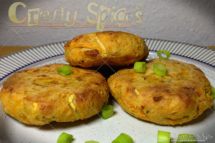 Baked Sweet Potato-Zucchini Fritters