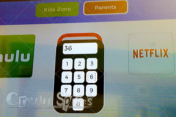 SmartStick2 Parents Zone Code Entrance