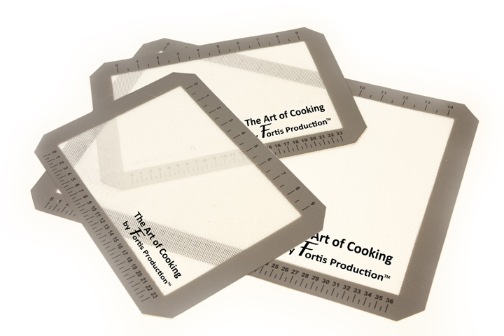 The Art of Cooking" 3 Silicone Baking Mats" 