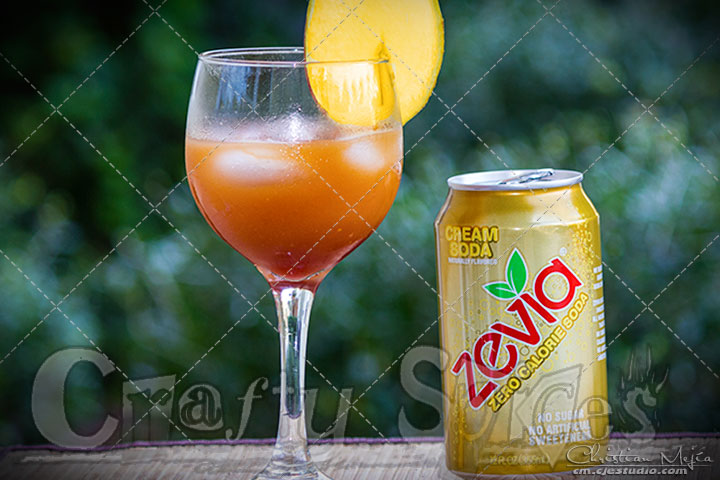 Zevia Mango Mocktail