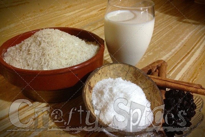 Rice Pudding (Arroz con Dulce) Ingredients