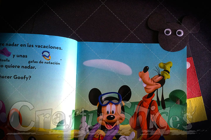 #DisneySide Book marker - craft