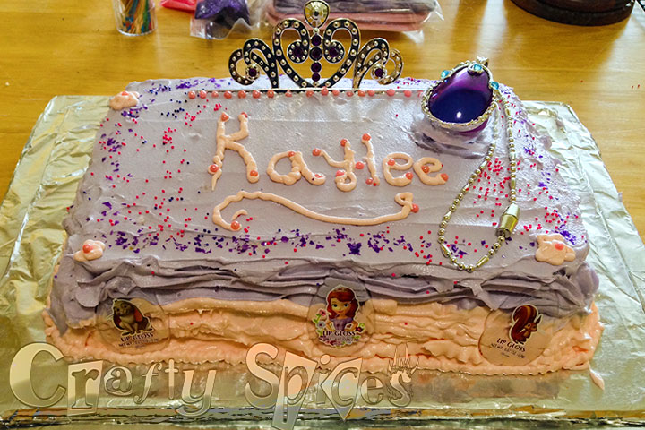 The final Result - Kaylee's Cake