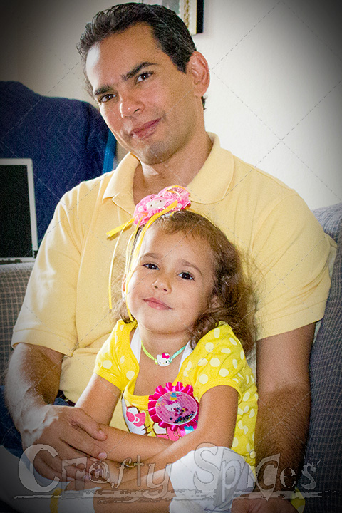 Daddy and Kira 