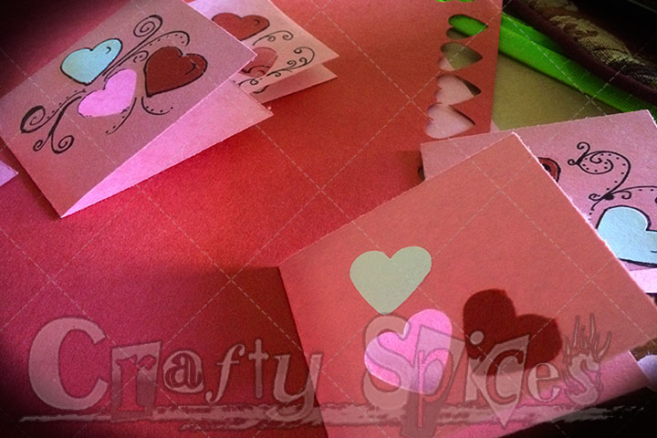 Valentine's day Girl Cards 