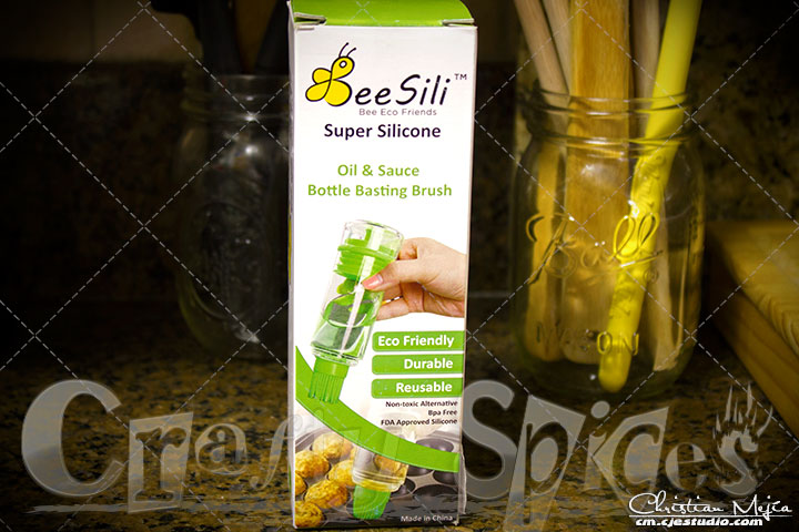Handy Bee Sili Silicone Oil, Sauce Bottle & Basting Brush 