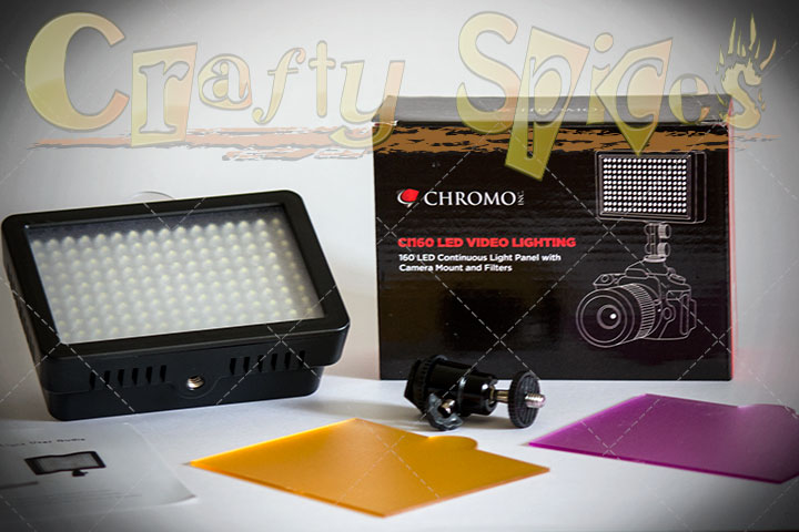 Chromo CL160 LED video lighting