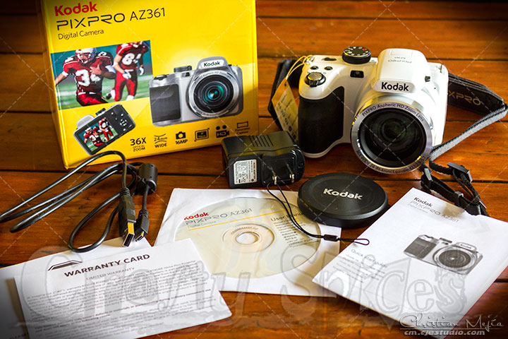 Kodak PIXPRO AZ361 Digital Camera full package