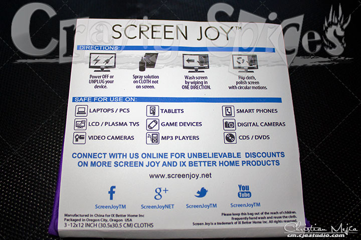 Screen Joy Microfiber Cloths