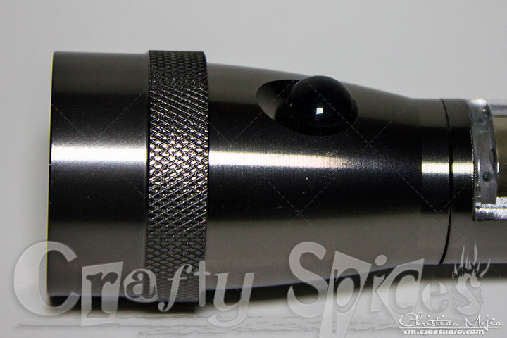 Superior Bright X5 Flashlight on/off button