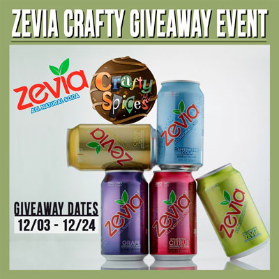 Zevia Giveaway Crafty Event