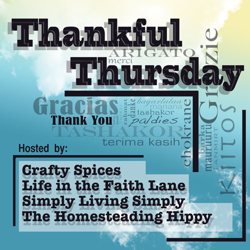 Thankful Thursday