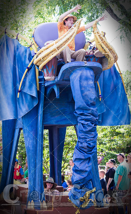 One of the parades at Animal Kingdom