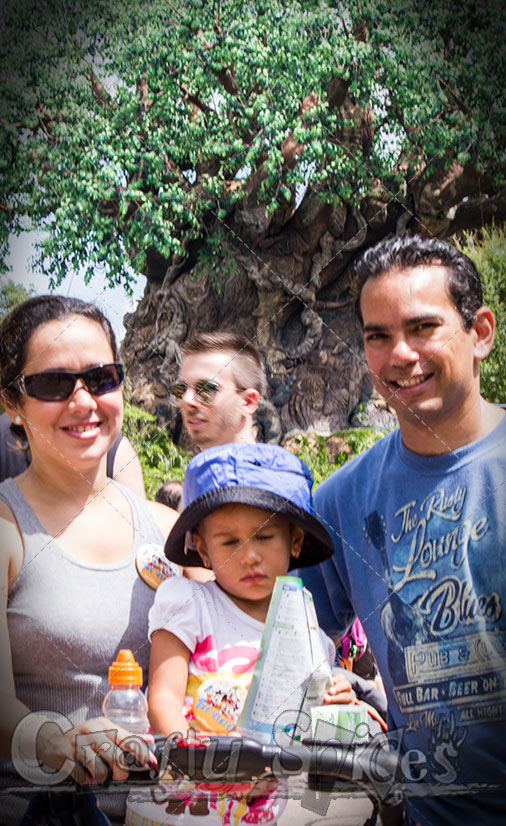 The Family at Disney Park - Animal Kingdom