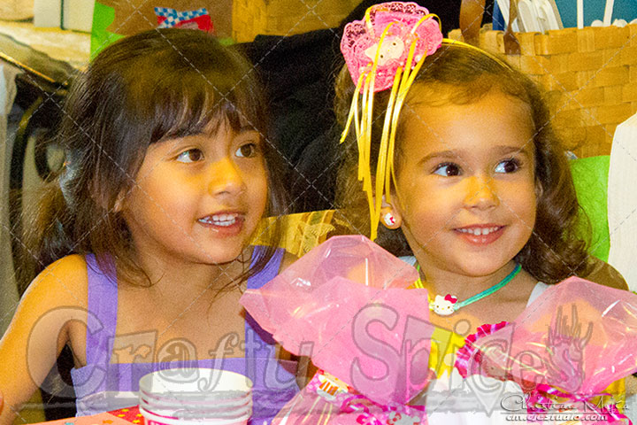 Kira's Birthday Party - with friend