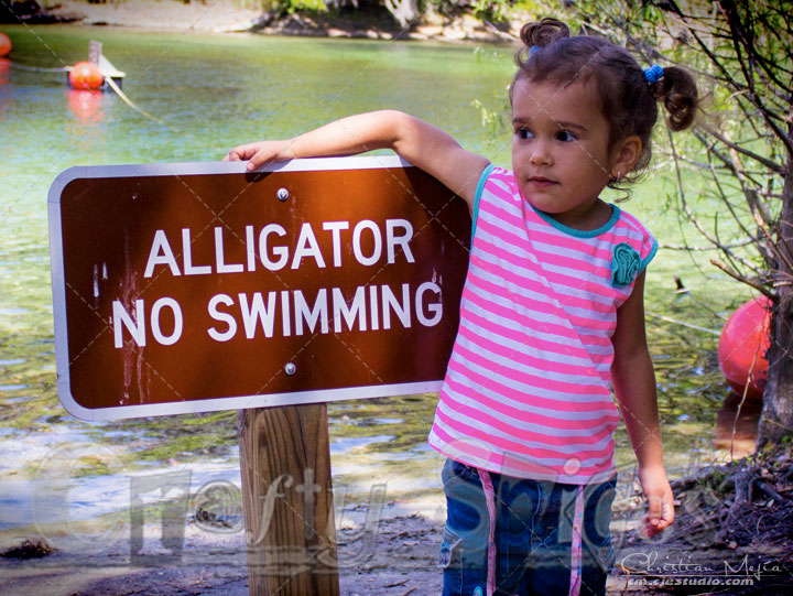 Kira by the Alligator river