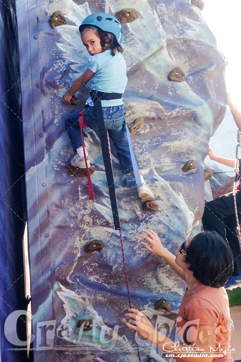 Kira Rock Climbing