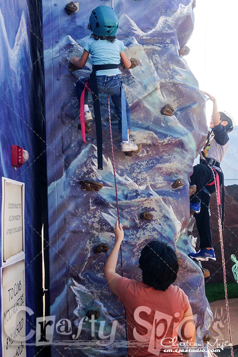 Kira Rock Climbing