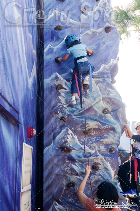 Kira Rock Climbing