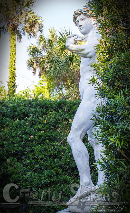 Statue in San Agustin, FL 